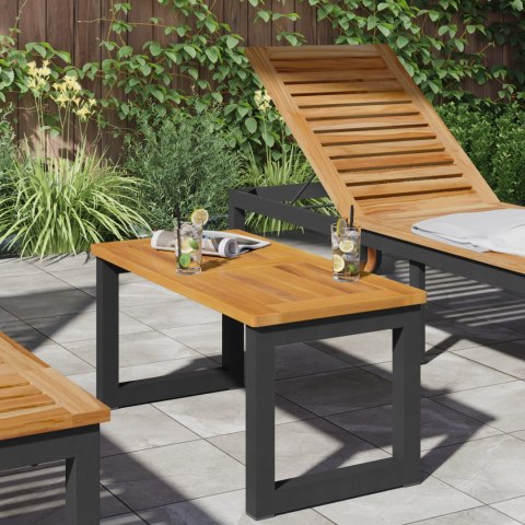 BLAT STOŁU 80X40X2CM PROSTOKĄTNE LITE DREWNO AKACJI