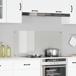 PRZEZROCZYSTA SZYBA KUCHENNEGO Z HARTOWANEGO SZKŁA 110X50X0,6CM