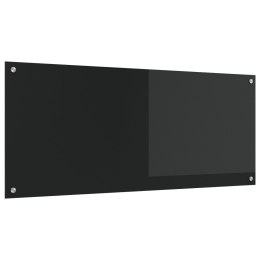 PANEL KUCHENNY OCHRONNY KUCHENNY CZARNY 120X50X0.6CM SZKŁO HARTOWANE