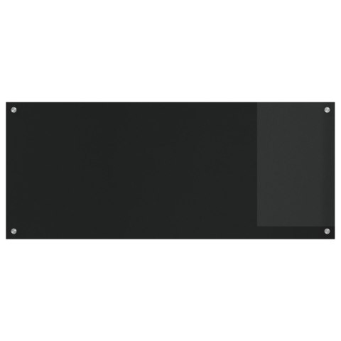 PANEL KUCHENNY OCHRONNY KUCHENNY CZARNY 120X50X0.6CM SZKŁO HARTOWANE