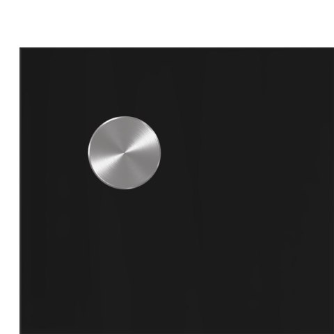 PANEL KUCHENNY OCHRONNY KUCHENNY CZARNY 120X50X0.6CM SZKŁO HARTOWANE