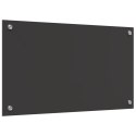 PANEL OCHRONNY DO KUCHNI CIEMNOSZARY 70X40X0,6CM SZKŁO HARTOWANE