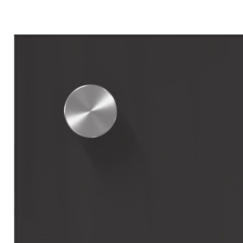 PANEL OCHRONNY DO KUCHNI CIEMNOSZARY 70X40X0,6CM SZKŁO HARTOWANE