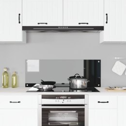 PANEL OCHRONNY DO KUCHNI CZARNY 110X40X0,6CM SZKŁO HARTOWANE