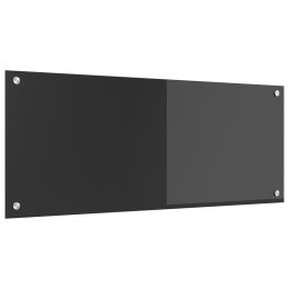 PANEL OCHRONNY DO KUCHNI CIEMNOSZARY 100X40X0,6CM ZE SZKŁA HARTOWANEGO