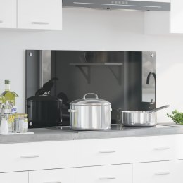 PANEL OCHRONNY DO KUCHNI CIEMNOSZARY 100X50X0,6CM SZKŁO HARTOWANE