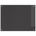 PANEL KUCHENNY OCHRONNY KUCHENNY CIEMNOSZARY 80X60X0.6CM ZE SZKŁA HARTOWANEGO