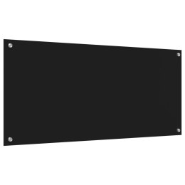 PANEL KUCHENNY OCHRONNY CZARNY 110X50X0,6CM