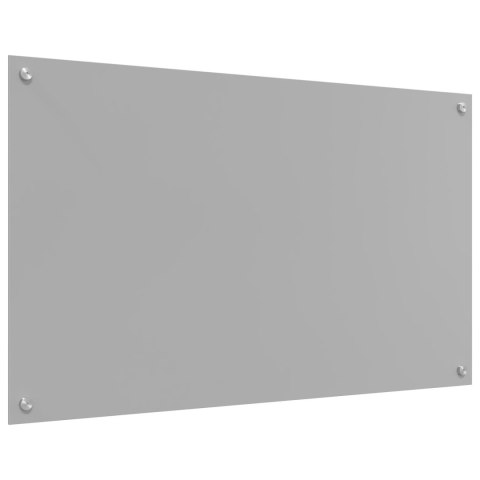 PANEL KUCHENNY OCHRONNY JASNOSZARY 100X60X0,6CM SZKŁO HARTOWANE