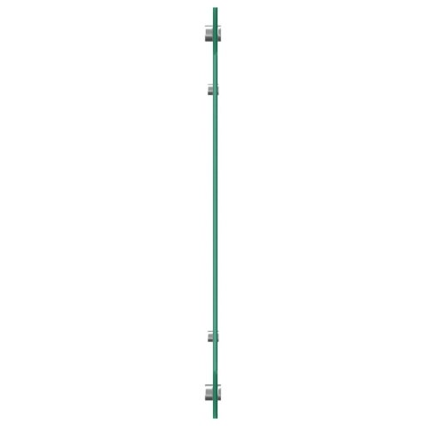 LAMPA ŚCIENNA DO KUCHNI JASNOSZARA 110X50X0,6CM Z HARTOWANEGO SZKŁA