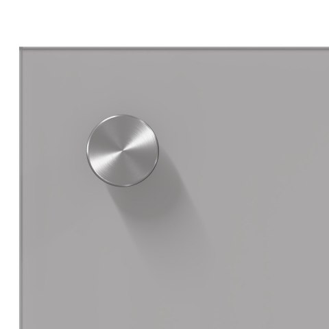 LAMPA ŚCIENNA DO KUCHNI JASNOSZARA 110X50X0,6CM Z HARTOWANEGO SZKŁA