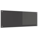 PANEL OCHRONNY KUCHENNY CIEMNOSZARY 110X40X0,6CM SZKŁO HARTOWANE
