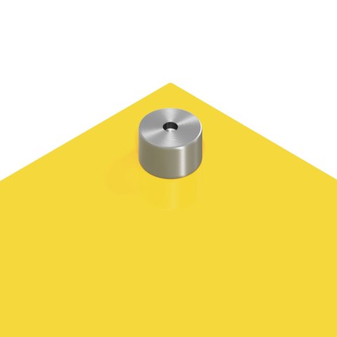 ŻÓŁTY PANEL KUCHENNY OCHRONNY 100X50X0,6CM SZKŁO HARTOWANE