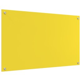 PANEL KUCHENNY OCHRONNY ŻÓŁTY 100X60X0,6CM SZKŁO HARTOWANE