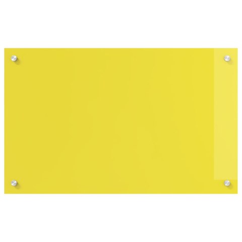 PANEL KUCHENNY OCHRONNY ŻÓŁTY 80X50X0,6CM SZKŁO HARTOWANE