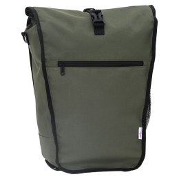 TORBA ROWEROWA NA BAGAŻNIK 20 L OLIWKOWA 34X16X59CM
