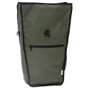 TORBA ROWEROWA NA BAGAŻNIK 20 L OLIWKOWA 34X16X59CM