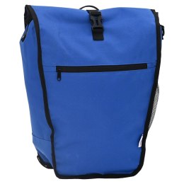 TORBA ROWEROWA NA BAGAŻNIK 20 L NIEBIESKA 34X16X59CM