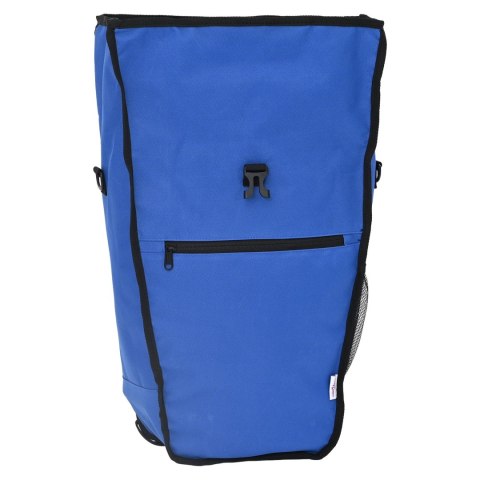 TORBA ROWEROWA NA BAGAŻNIK 20 L NIEBIESKA 34X16X59CM