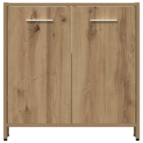 4-CZĘŚCIOWY ZESTAW MEBLI ŁAZIENKOWYCH DĄB ARTISAN