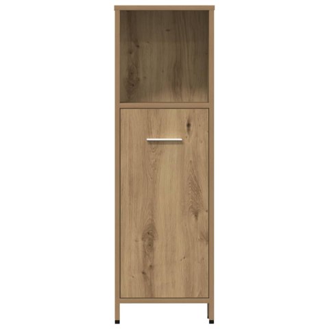 4-CZĘŚCIOWY ZESTAW MEBLI ŁAZIENKOWYCH DĄB ARTISAN