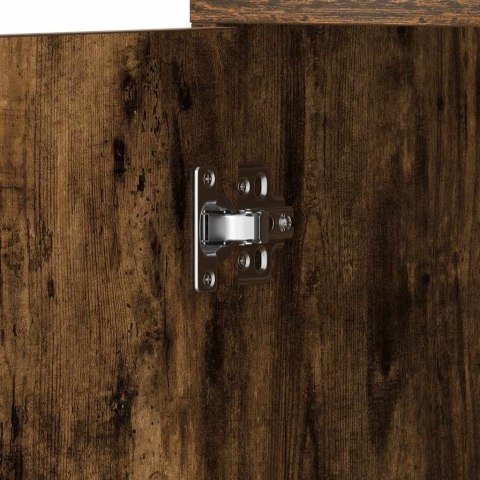 SZAFKA ŁAZIENKOWA PRZYDYMIONY DĄB 30X30X183,5CM