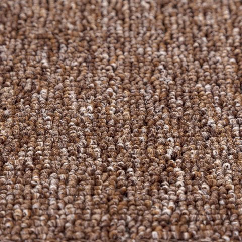 DYWANIKI NA SCHODY Z LATEKSOWYM SPODEM BRĄZOWE 20X75CM