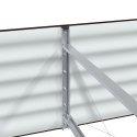VidaXL Ogród Podniesiony, Brązowy, 240x80x44 cm, Stal Galwanizowana