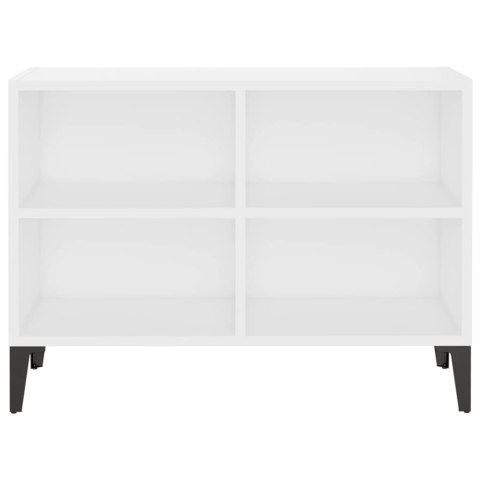 SZAFKA TV Z METALOWYMI NÓŻKAMI BIAŁA 69,5X30X50CM