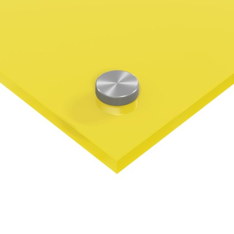 PANEL OCHRONNY DO KUCHNI ŻÓŁTY 70X40X0,6CM SZKŁO HARTOWANE