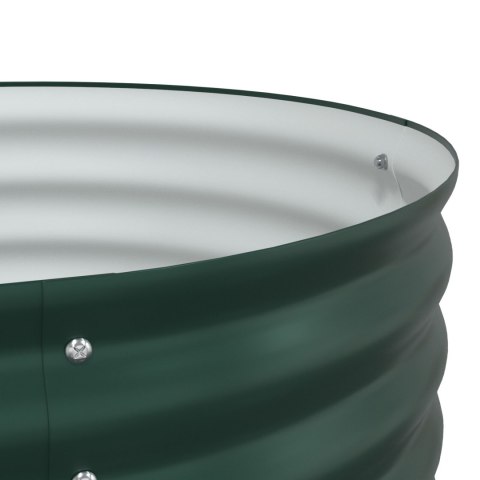 WYŻSZY WARZYWNIAK ZIELONY 400X80X81CM STAL GALWANIZOWANA