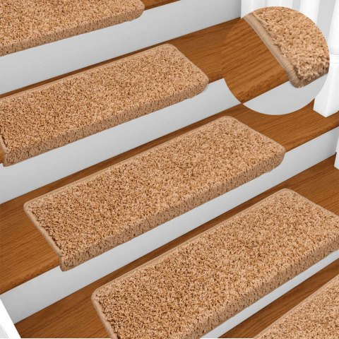 MATY NA SCHODY 30 SZT. 65X21X4CM BEŻOWE