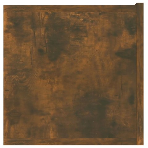 SZAFKI WISZĄCE POD TV 3 SZT. PRZYDYMIONY DĄB 60X30X30CM