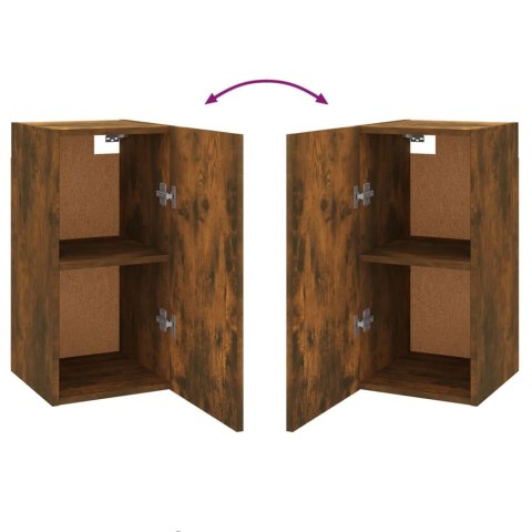 VidaXL Zestaw 7 szafek TV, przydymiony dąb, materiał drewnopochodny