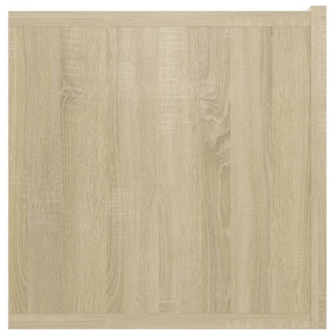 SZAFKI WISZĄCE POD TV 3 SZT. DĄB SONOMA 60X30X30CM