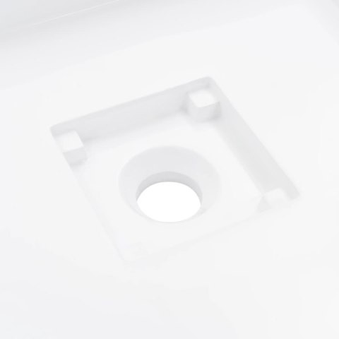 UMYWALKA 50X50X12,3CM KOMPOZYT MINERALNY/MARMUROWY BIAŁA