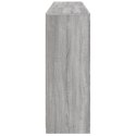 SZAFKA Z OŚWIETLENIEM LED SZARY DĄB SONOMA 162X37X100CM