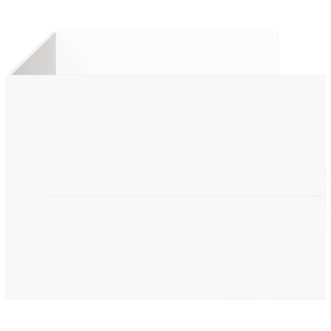 ŁÓŻKO DZIENNE Z SZUFLADAMI BEZ MATERACA BIAŁE 90X200CM