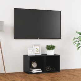 SZAFKA POD TV POŁYSK SZARA 72X35X36,5CM