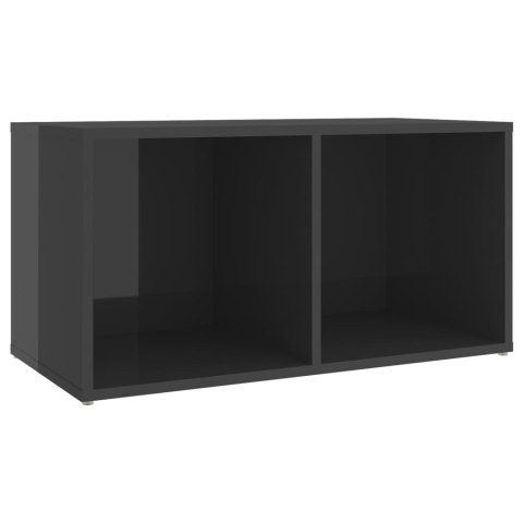 SZAFKA POD TV POŁYSK SZARA 72X35X36,5CM