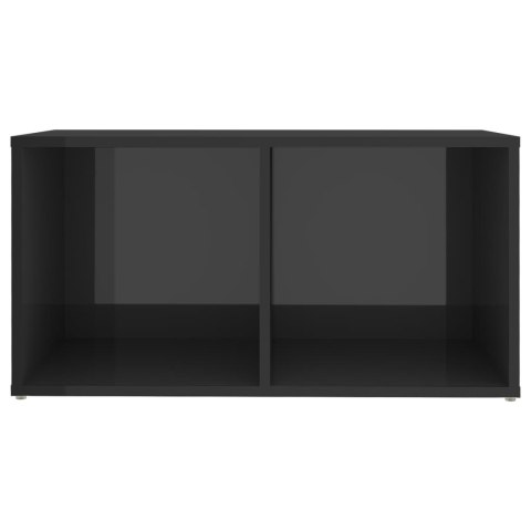 SZAFKA POD TV POŁYSK SZARA 72X35X36,5CM