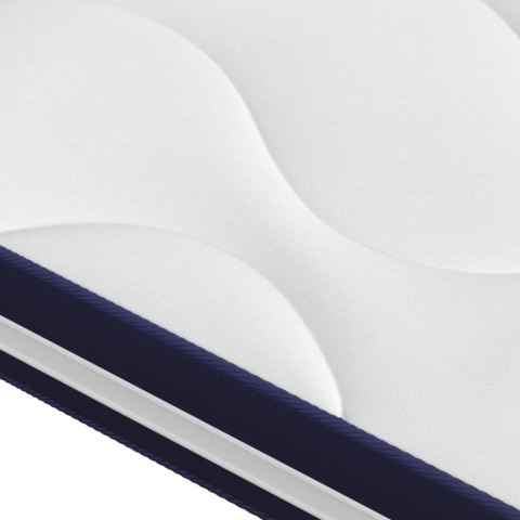 VidaXL Materac kieszeniowy, średnia twardość, 90x190 cm, pojedynczy