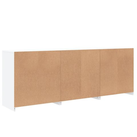 SZAFKA Z OŚWIETLENIEM LED BIAŁA 181,5X37X67CM