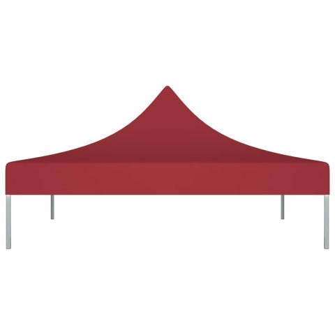 DACH NAMIOTU IMPREZOWEGO 3X3M BURGUND 270G/M²