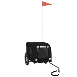 PRZYCZEPKA ROWEROWA DLA ZWIERZĄT TKANINA OXFORD I ŻELAZO