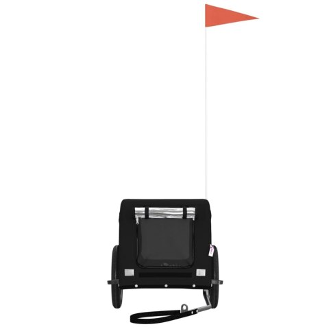 PRZYCZEPKA ROWEROWA DLA ZWIERZĄT TKANINA OXFORD I ŻELAZO