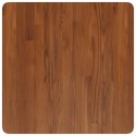 KWADRATOWY BLAT DO STOLIKA CIEMNOBRĄZOWY 60X60X1,5CM DĘBOWY