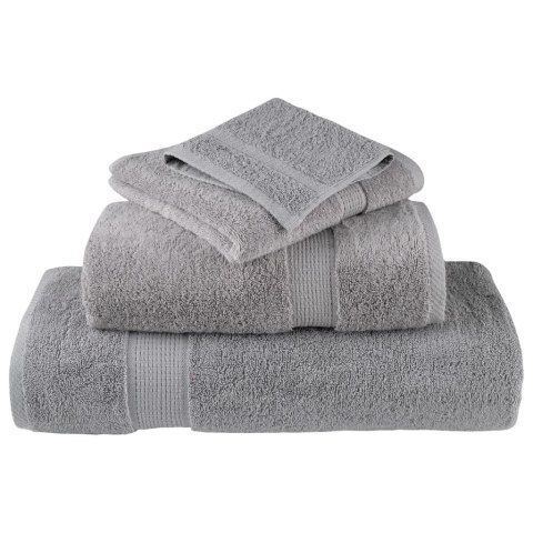 RĘCZNIKI PREMIUM SOLUND 4 SZT. SZARE 50X100CM
