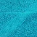 RĘCZNIKI PREMIUM SOLUND 4 SZT. TURKUSOWE 100X200CM 600 G/CM²
