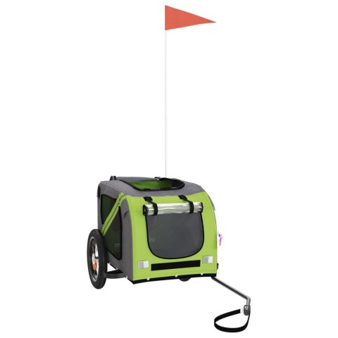 PRZYCZEPKA ROWEROWA DLA ZWIERZĄT TKANINA OXFORD I ŻELAZO